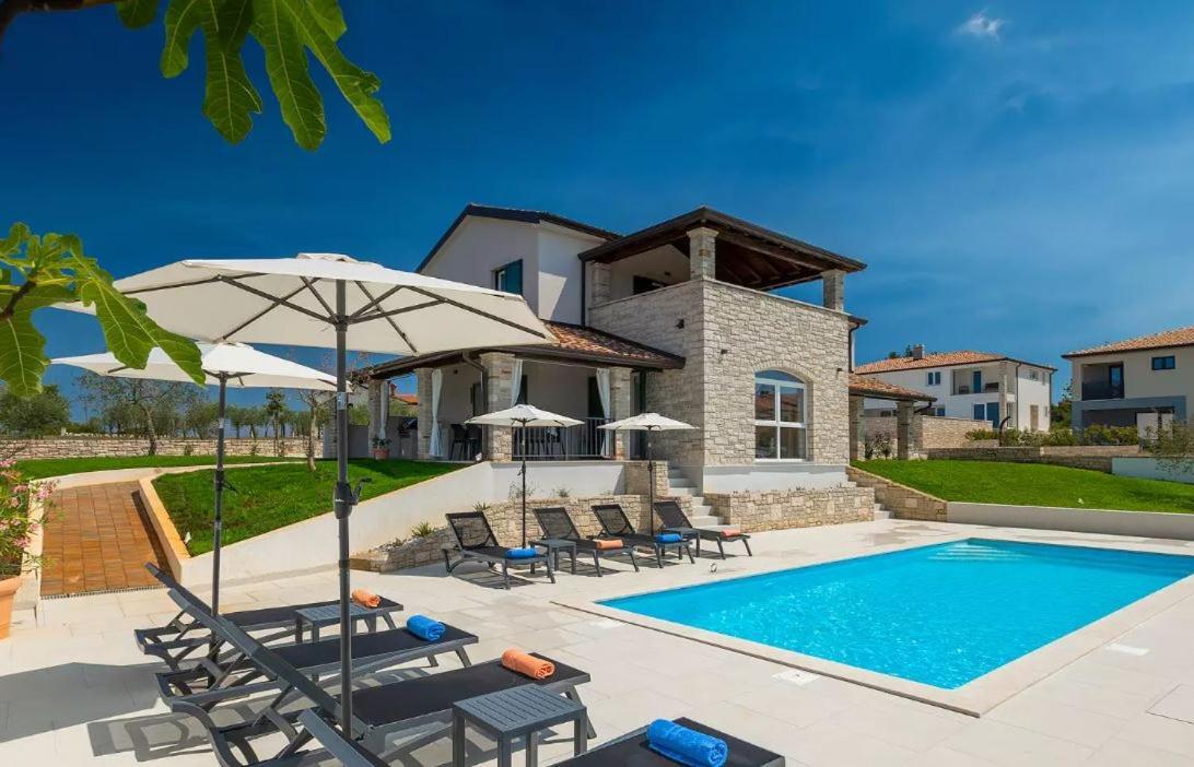 Villa Victoria Istra Nova Vas  Esterno foto